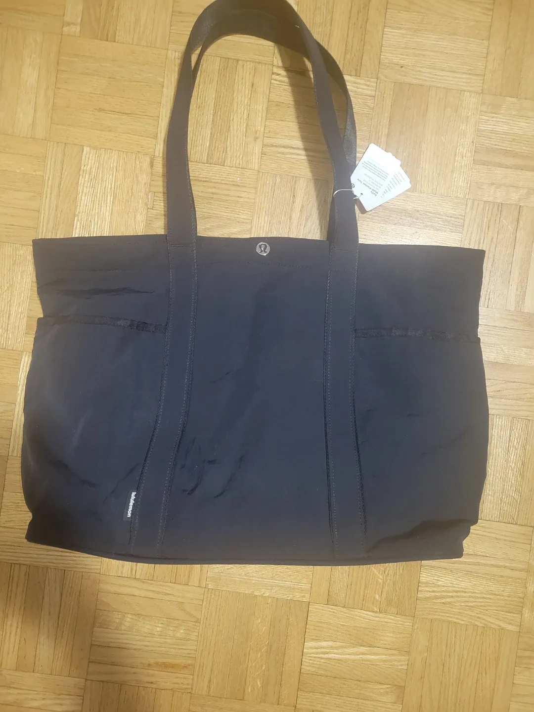 Lululemon Black Tote Bag