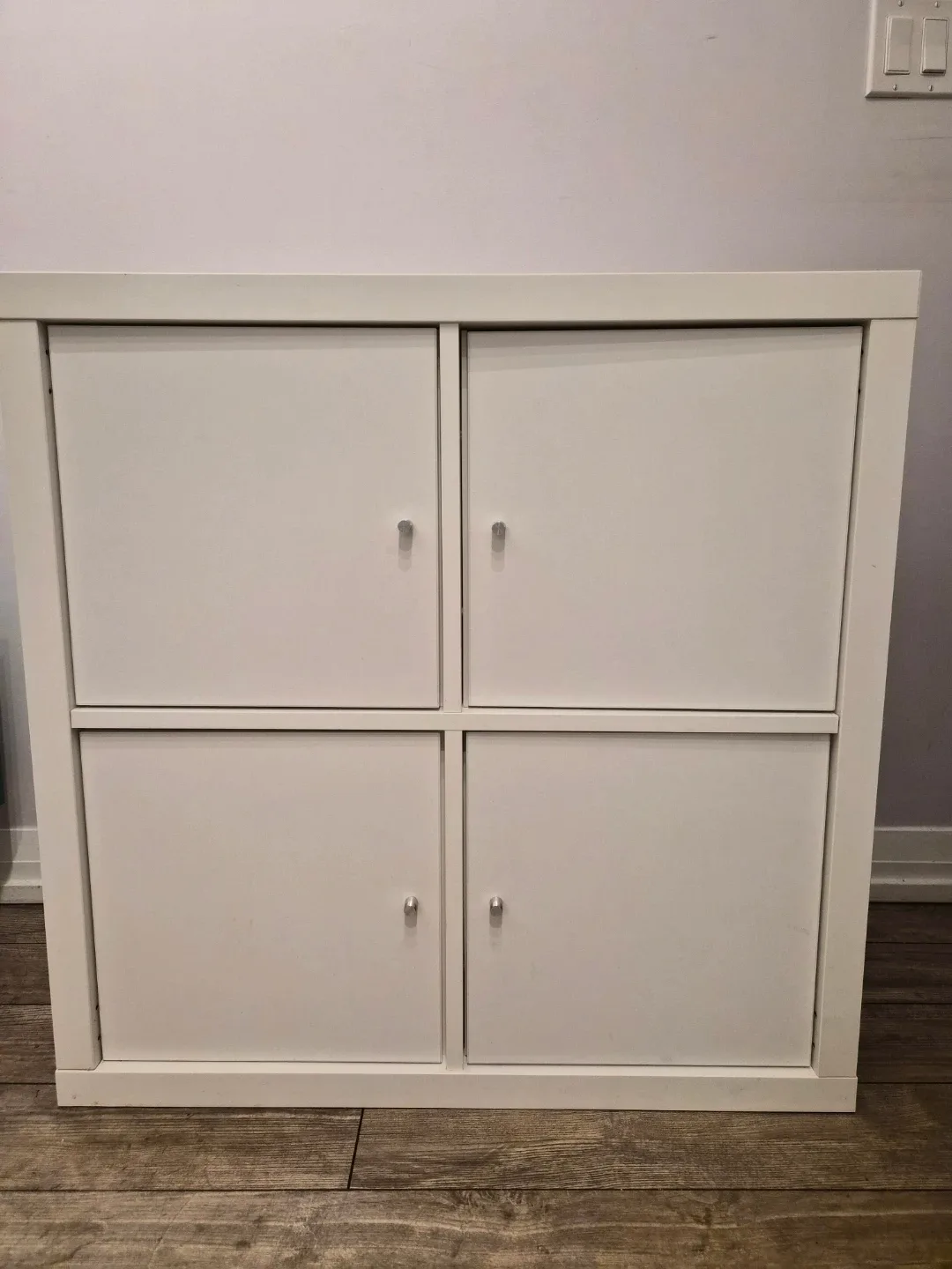IKEA Kallax White Shelf Unit