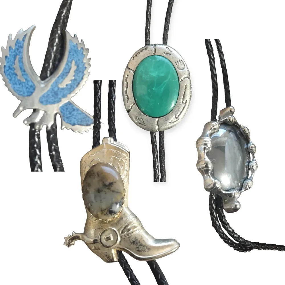 Vintage Bolo Ties - Set of 4 image indicator(2)