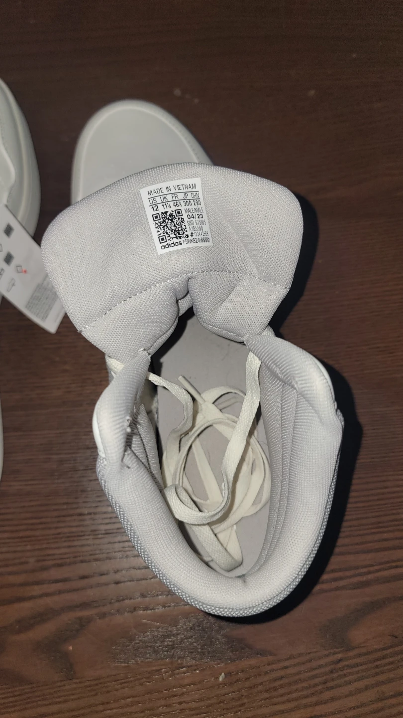 New Adidas Hoops Mid Sneakers - Size 12 - photo 3