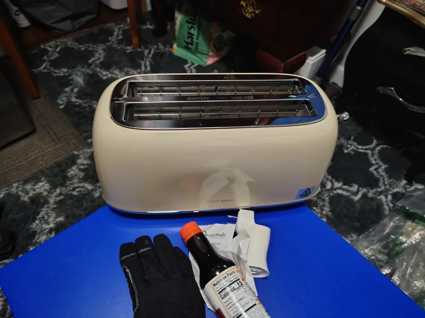 Roter Mond Toaster-4 Slice - Cream