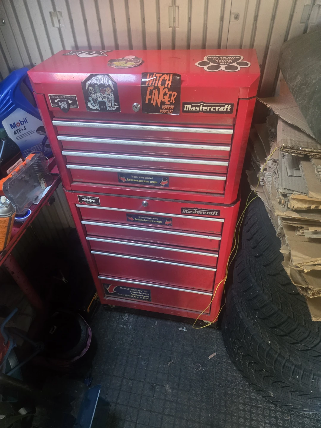 Mastercraft Tool Chest - Red