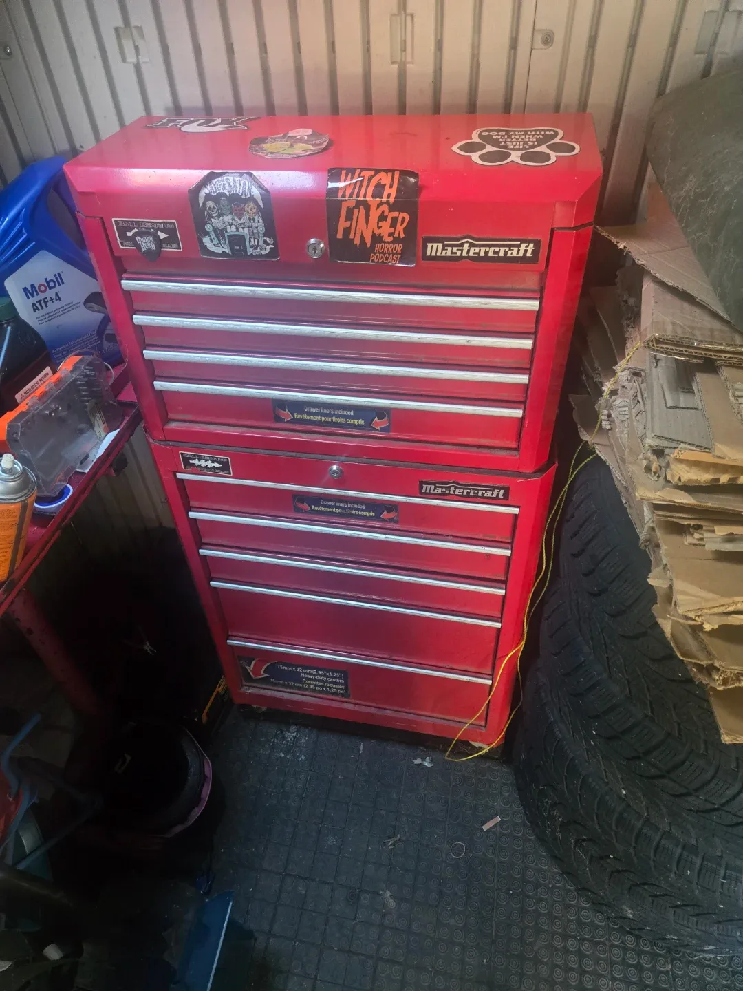 Mastercraft Tool Chest - Red