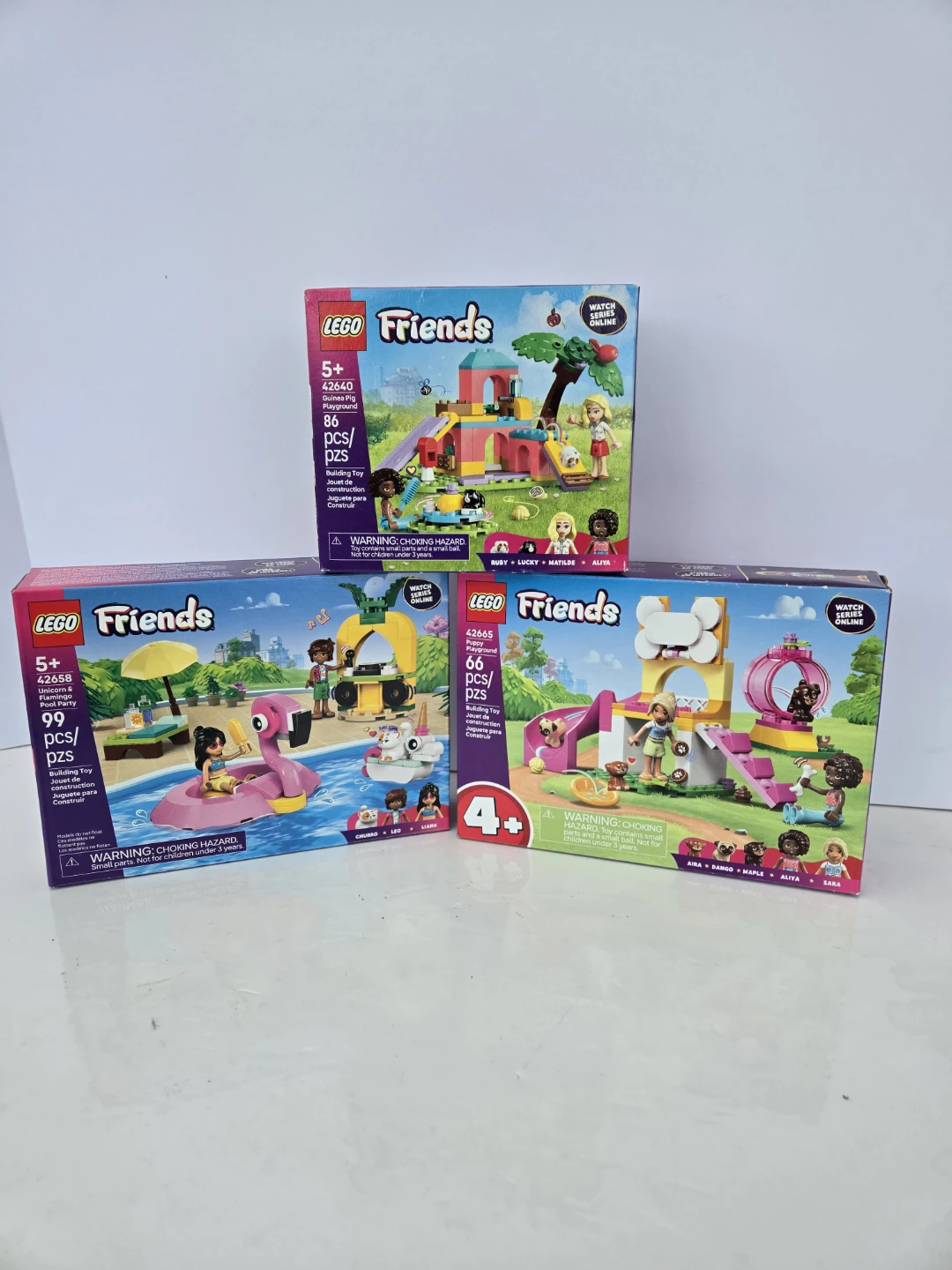3 brand new lego playset