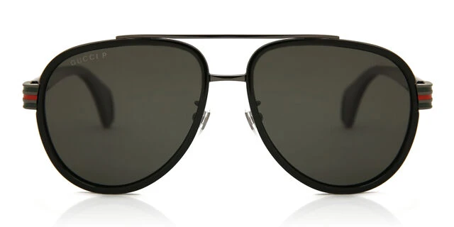Gucci Black Aviator Sunglasses - photo 2