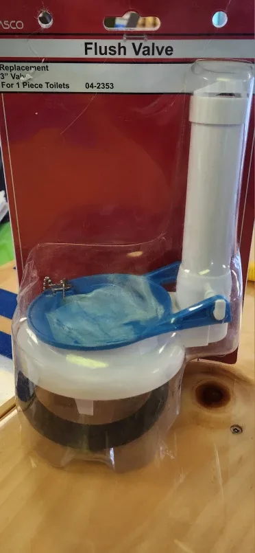 New Lasco 3" Flush Valve for 1-Piece Toilets