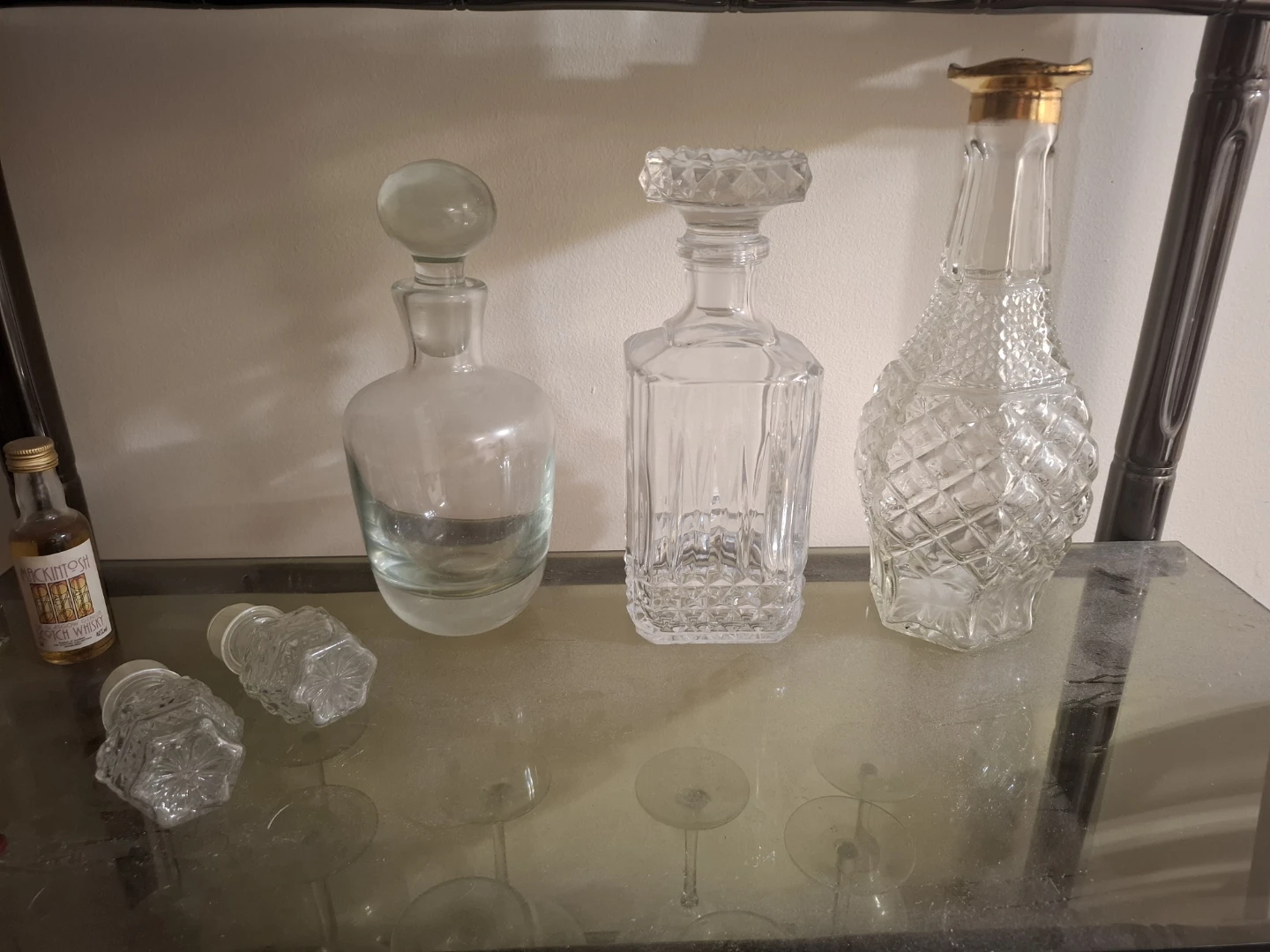 Vintage Glass Decanter Set - photo 2