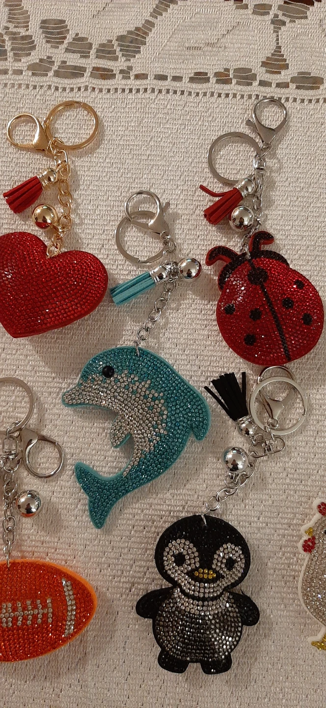 Assorted Rhinestone Keychains - photo 2