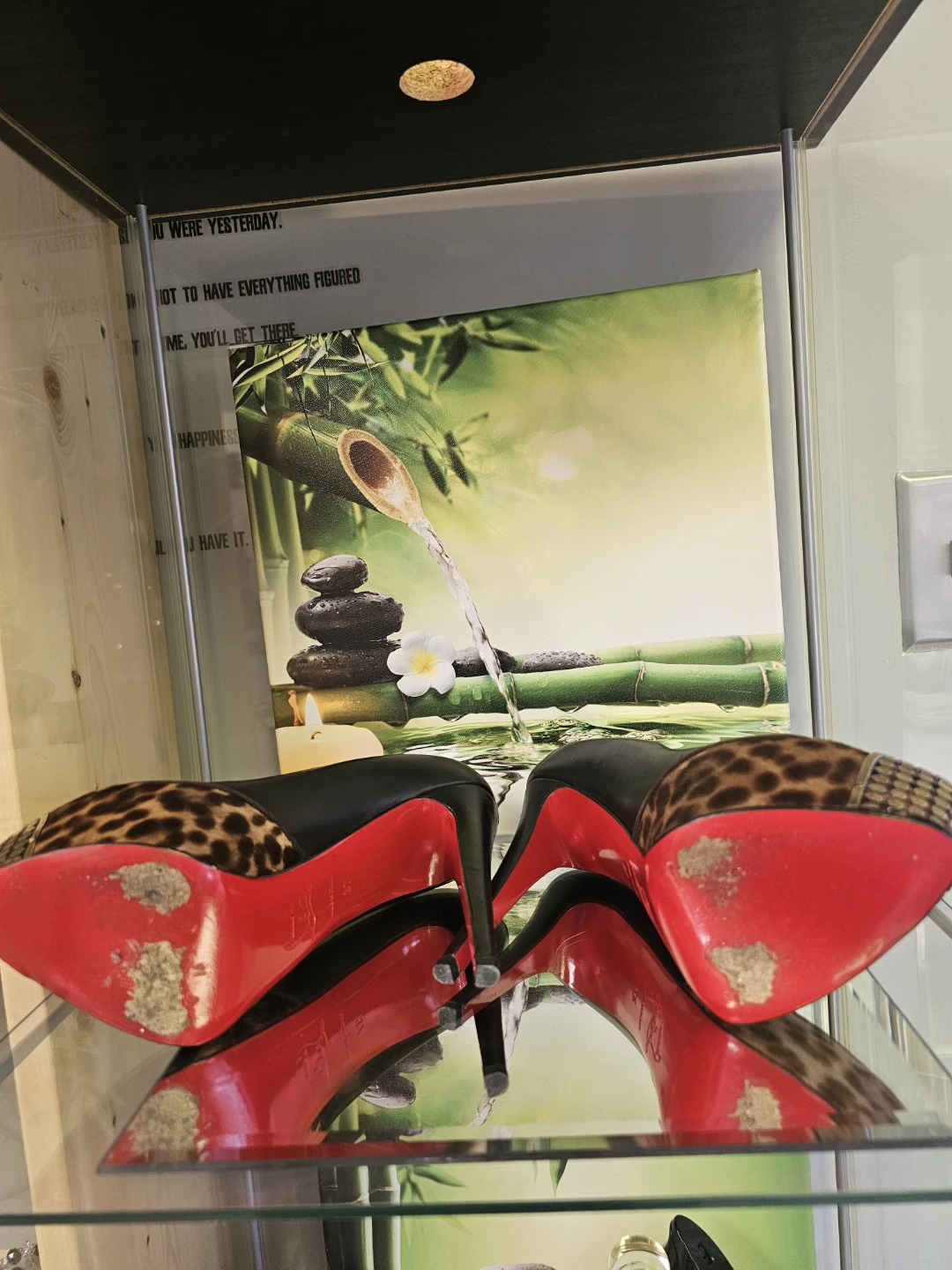 Christian Louboutin Leopard Platform Heels Size 40 - photo 5