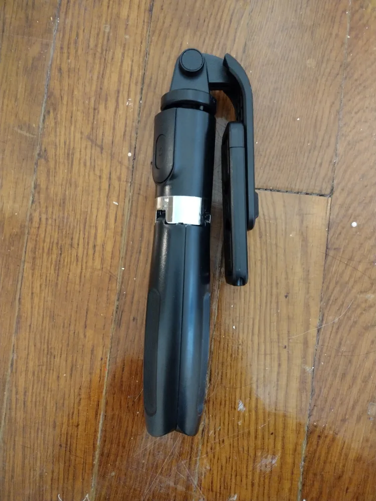 Black Extendable Phone Selfie Stick Tripod #Cleanout image indicator(3)