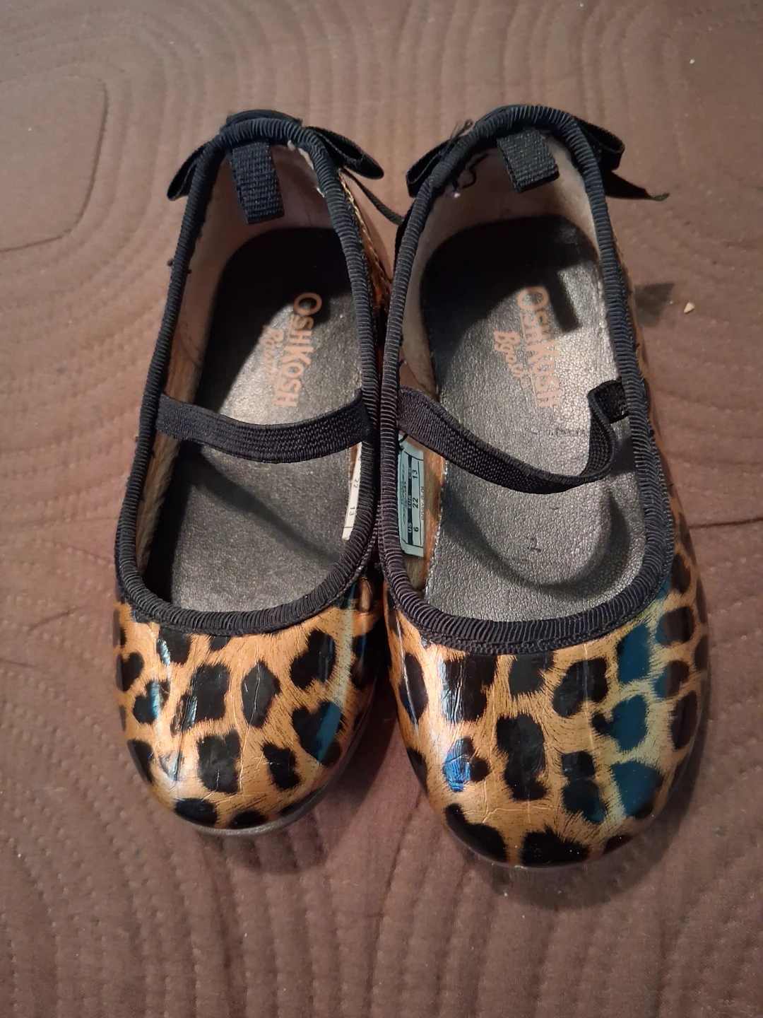 OshKosh B'gosh Leopard Print Ballet Flats - Size 6