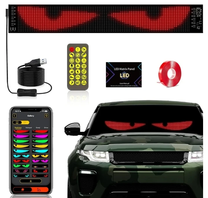 Customizable LED Car Display