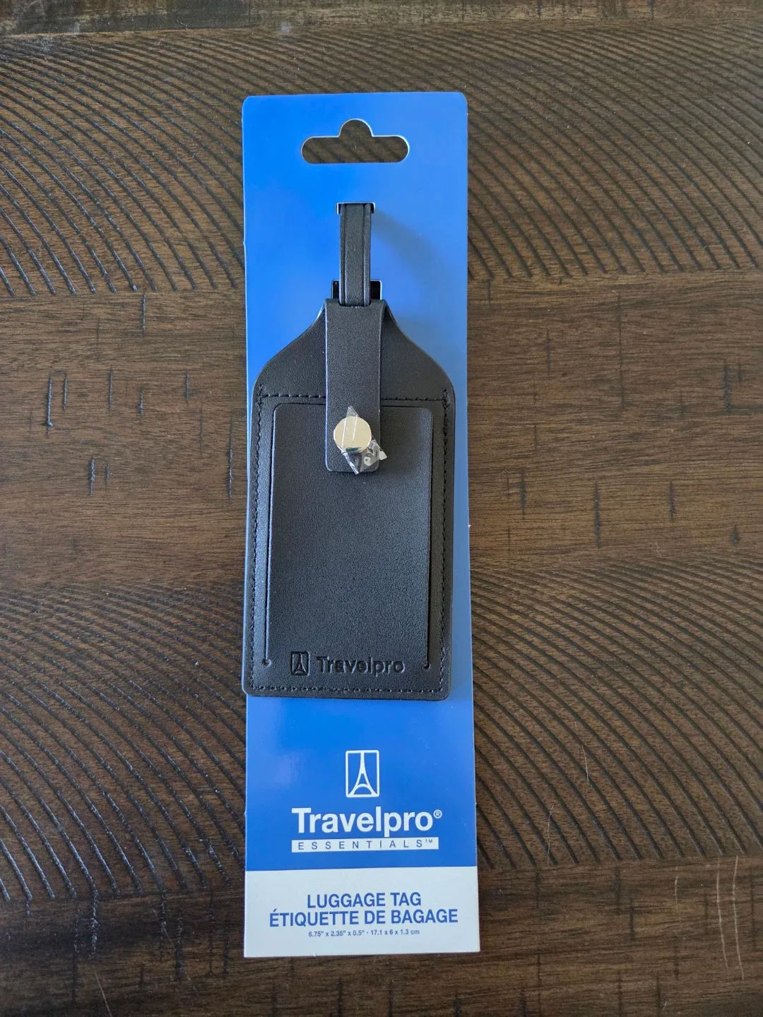 Travelpro Essentials Black Luggage Tag - New