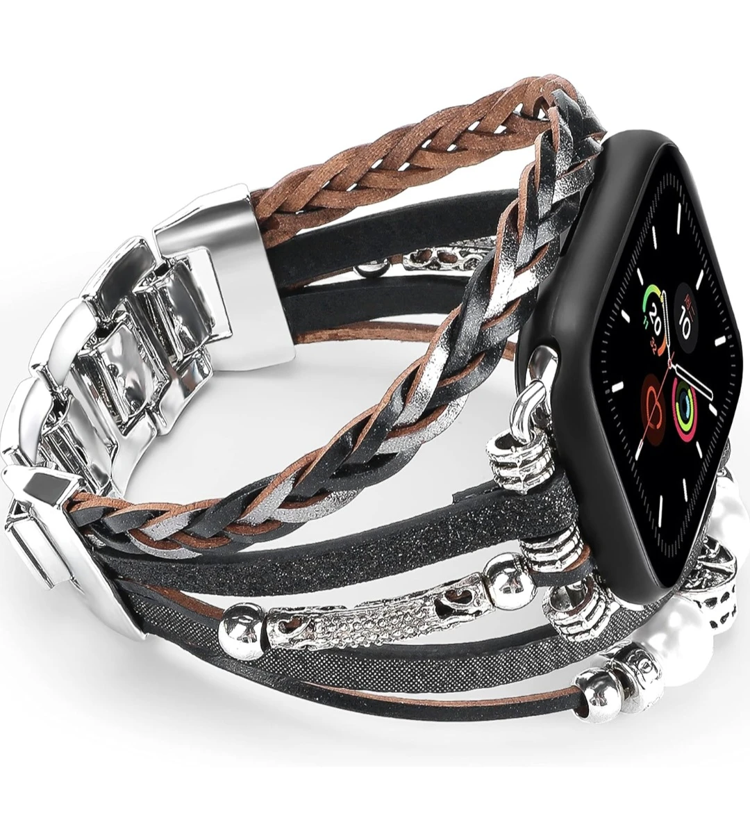Luxury Leather Bands Compatible With Apple Watch 42mm NEW