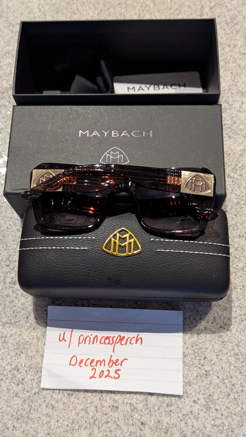 Maybach Sunglasses - Brand New in Box with Branded Case