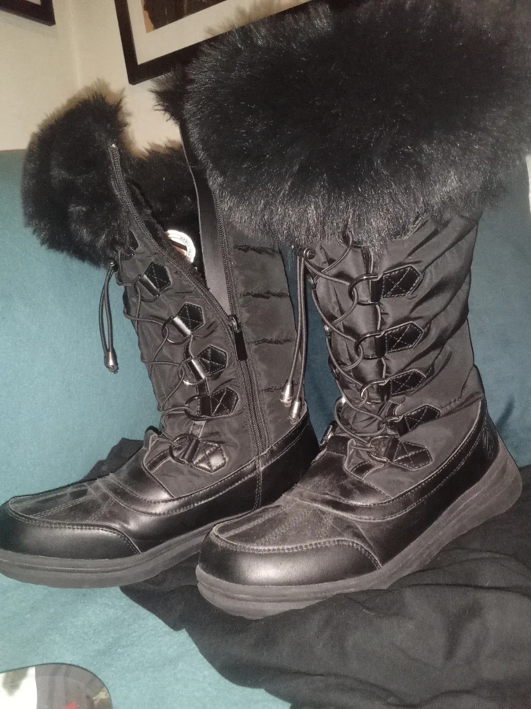 Banff Trail Black Winter Boots