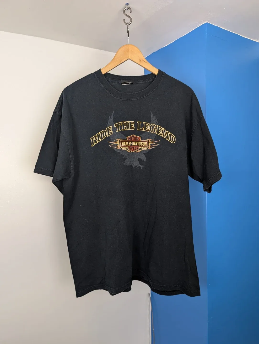 Harley-Davidson 'Ride the Legend' Black T-Shirt XL