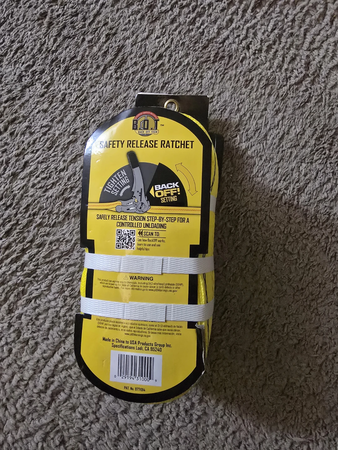 PROGRIP PART#310001 SAFETY RELEASE RATCHET  27FT - photo 3