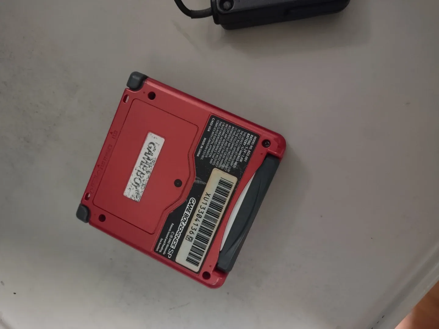 Nintendo Game Boy Advance SP - Red image indicator(4)