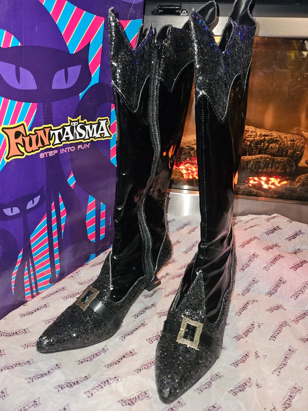 Funtasma Witch Boots Size 36 image indicator(4)