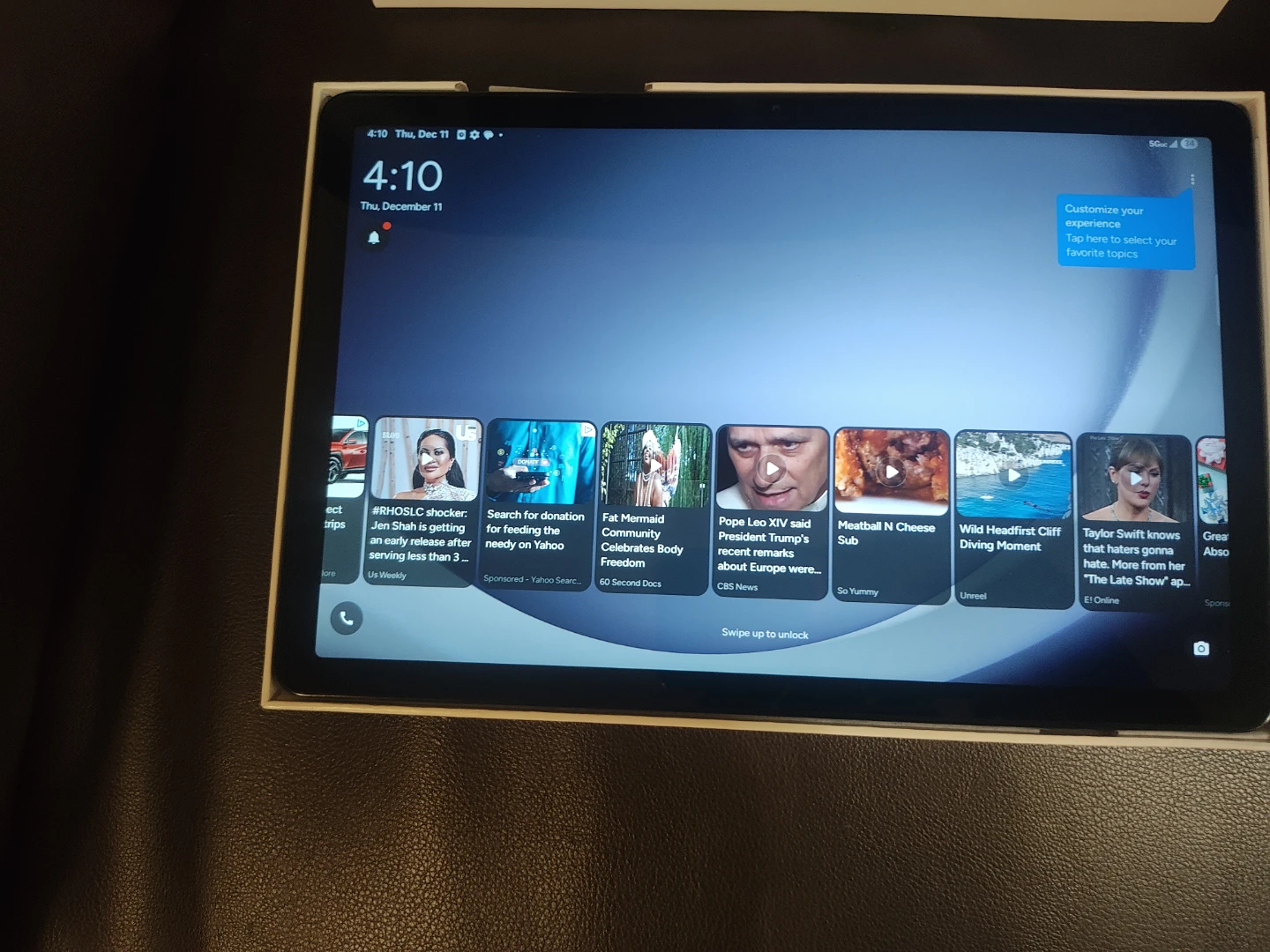 Samsung Galaxy Tab A9+ 5G - Like New!