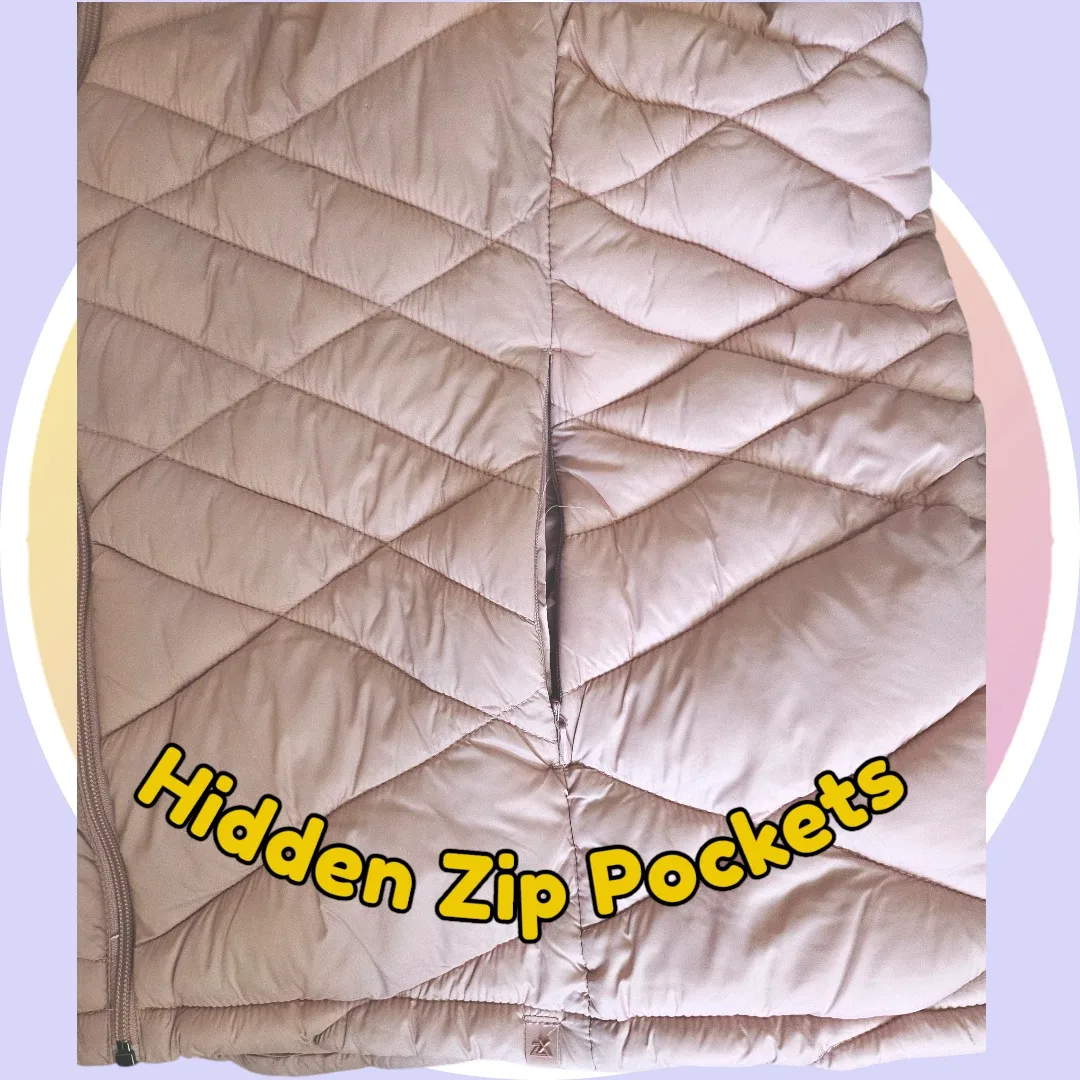 #Cleanout NWT 2X Packable Quilted Vest 2 Zip & 2 Inside Pockets image indicator(6)