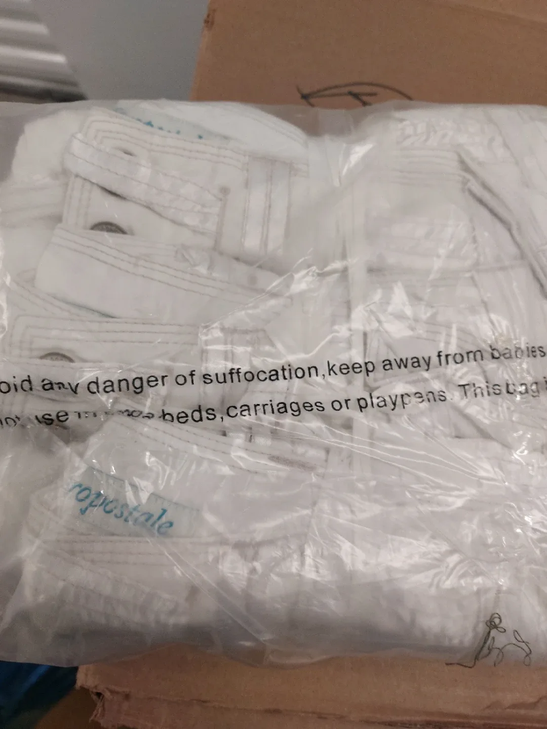 Aeropostale White Tank Tops - Size S image indicator(2)