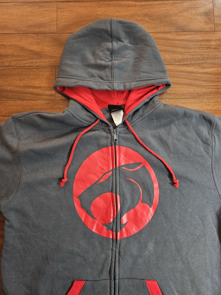 Thunder Cats zip up hoodie size Large - photo 2