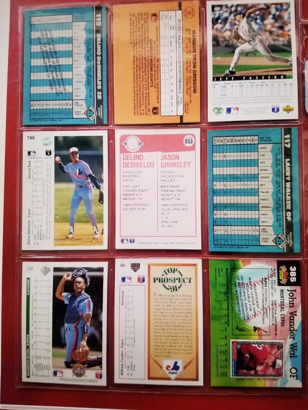 Montreal Expos Baseball Cards image indicator(2)
