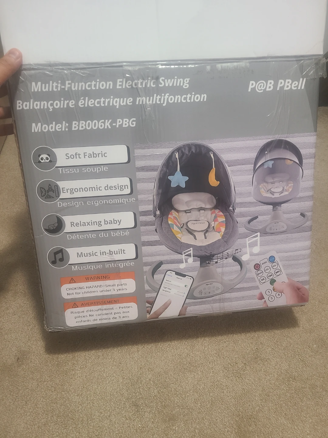 P@B PBell Multi-Function Electric Swing - New in Box!