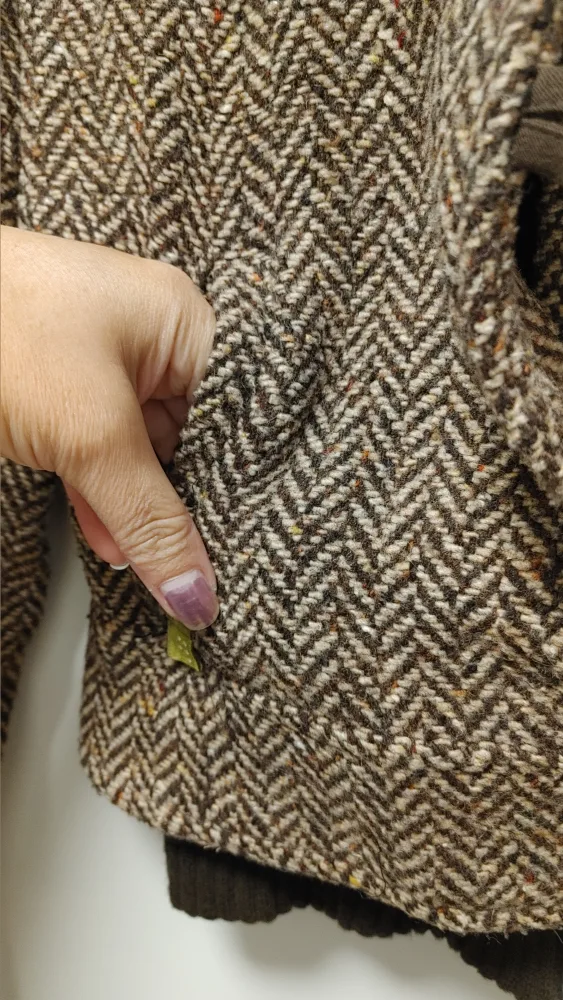 Brown Wool Blend Jacket size xs image indicator(5)