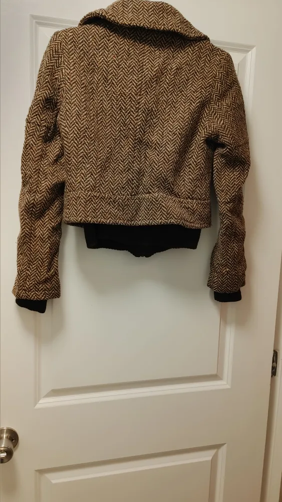Brown Wool Blend Jacket size xs image indicator(8)
