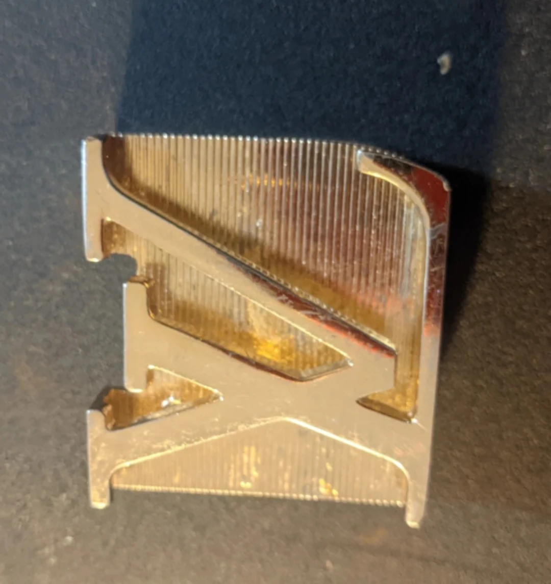 Louis Vuitton LV Logo Buckle Gold - photo 2
