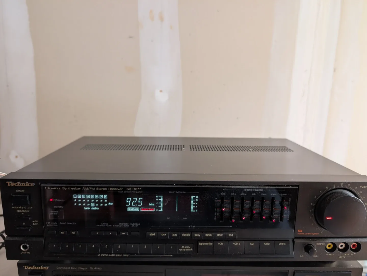 Technics Stereo Receiver SA-R277