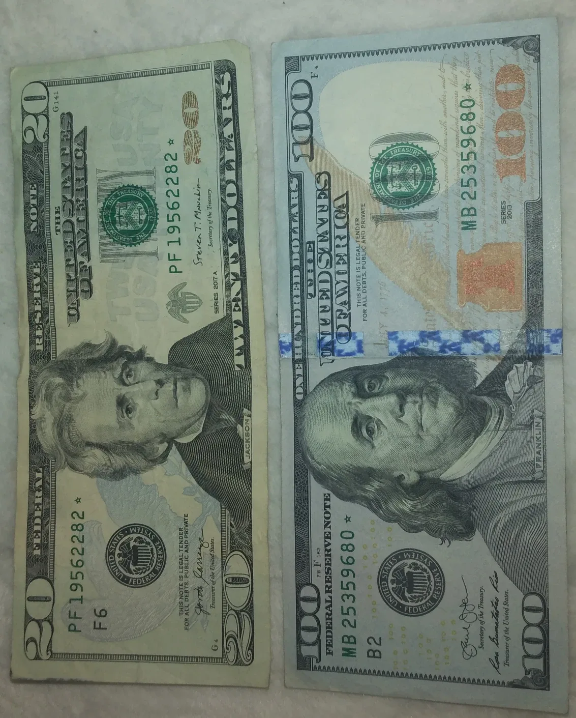 collectible banknotes