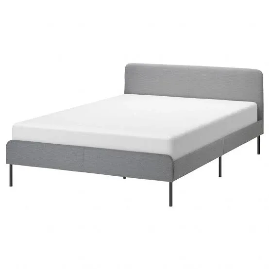 IKEA SLATTUM Full Bed Frame - Vissle Dark Grey image indicator(3)