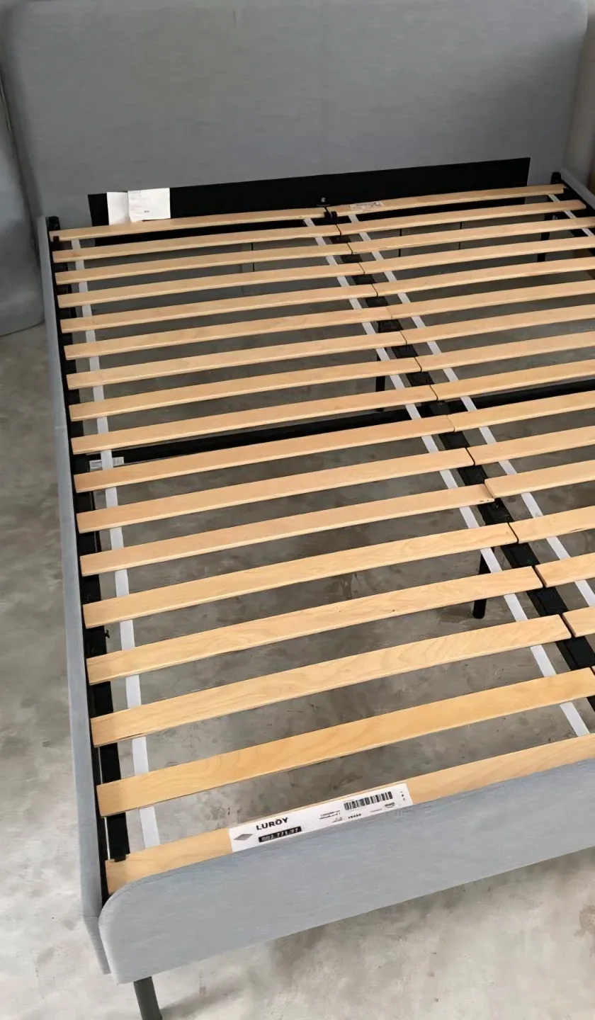 IKEA SLATTUM Full Bed Frame - Vissle Dark Grey image indicator(5)