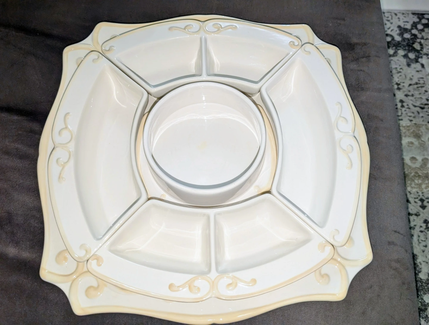 Pavillion Princess House Relish Tray