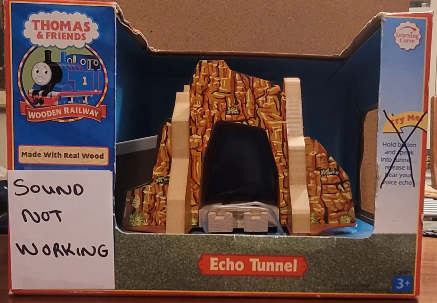 Thomas & Friends Wooden Railway Echo Tunnel (NO SOUND)