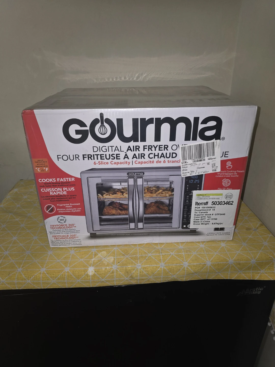 New Gourmia Digital Air Fryer Oven - photo 2