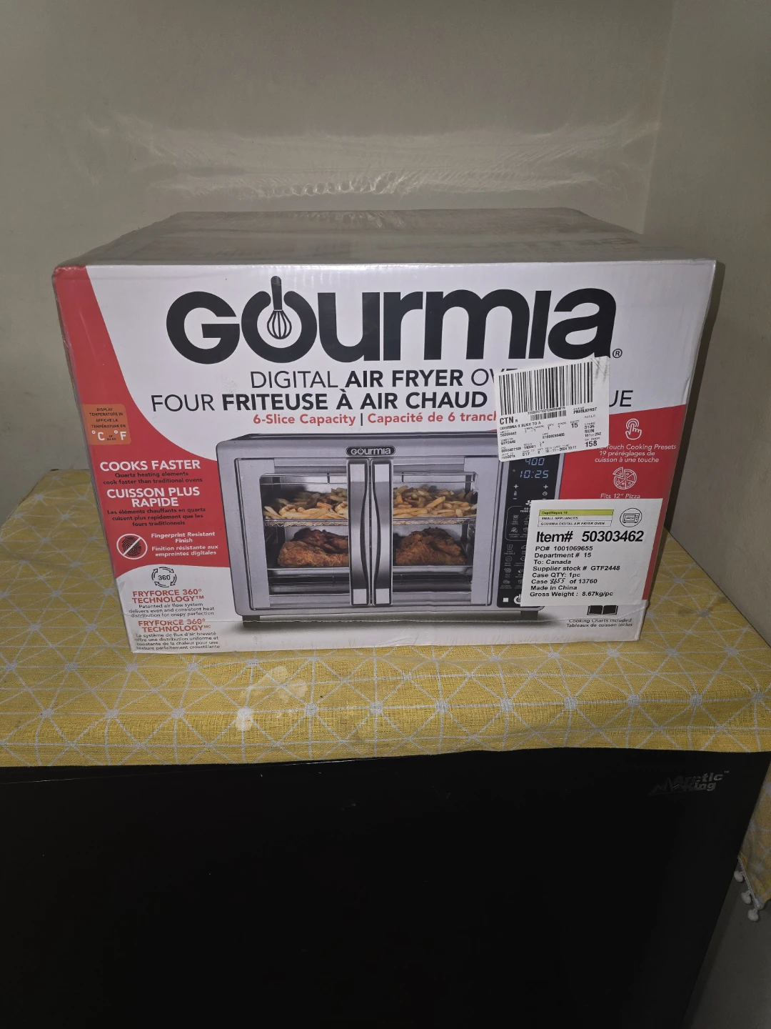 New Gourmia Digital Air Fryer Oven - photo 3