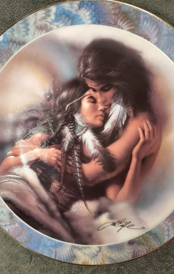 Bradford Exchange Soulmates  "The Lovers" Plate - photo 2