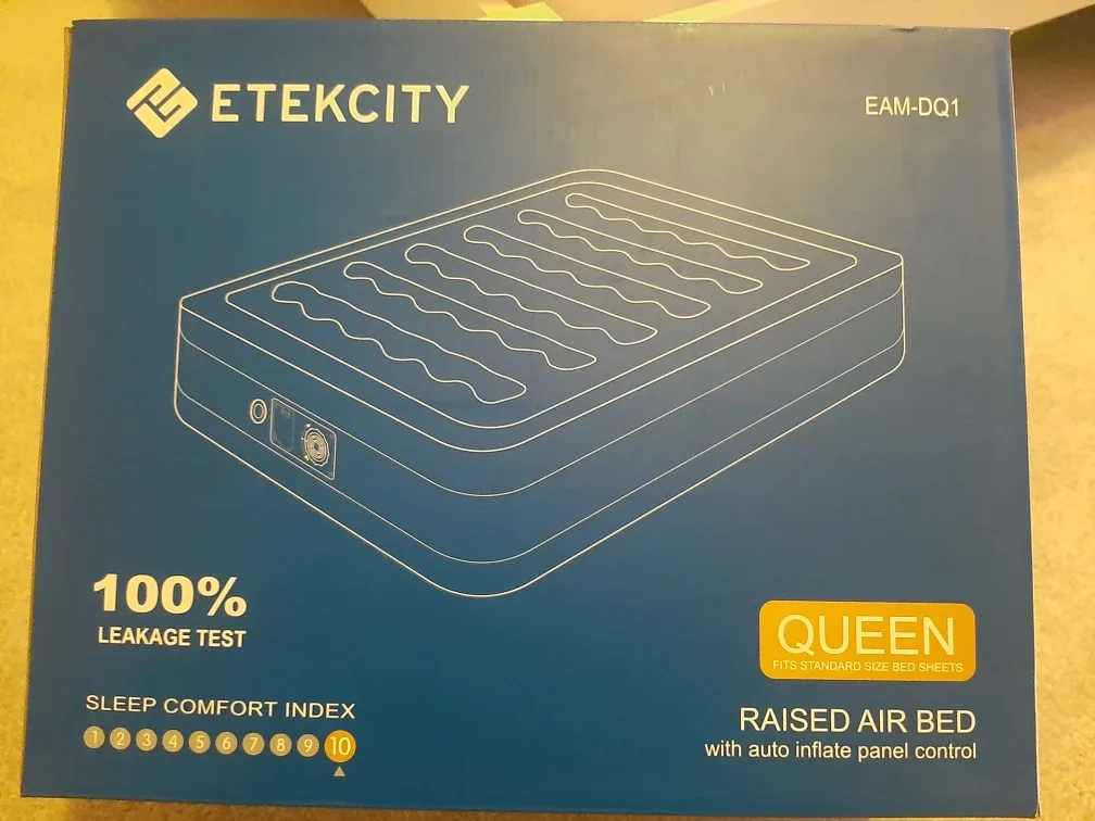 Etekcity Queen Size Raised Air Bed - New in Box!