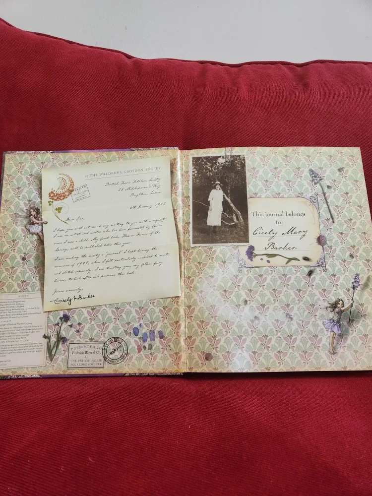 VINTAGE FAIRYOPOLIS BOOK DIARY image indicator(9)