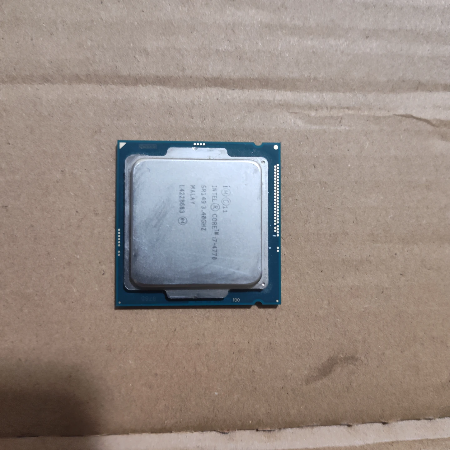 Intel Core i7-4770 CPU - photo 2