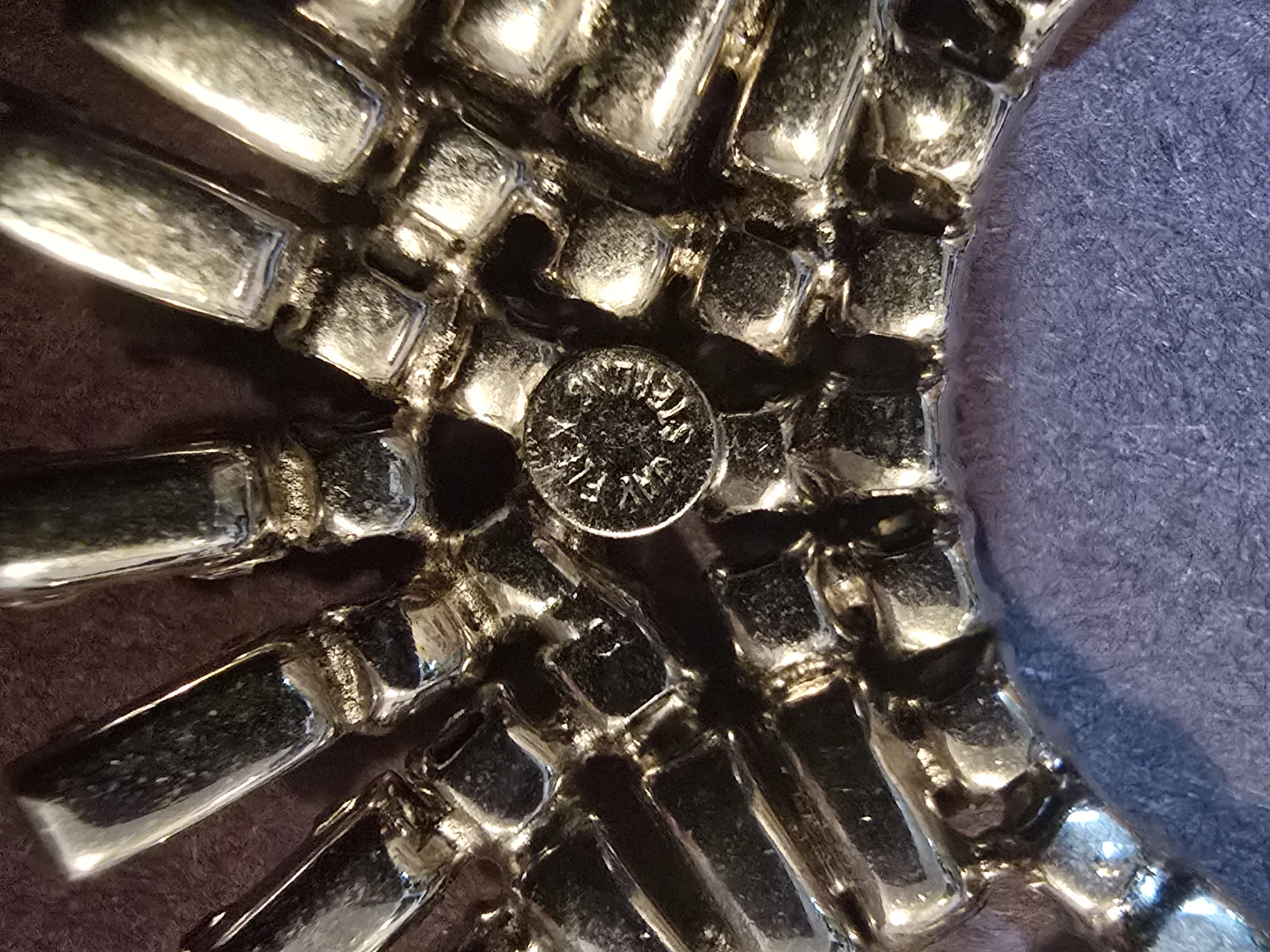 Vintage sterling jayflex Rhinestone Necklace - photo 2
