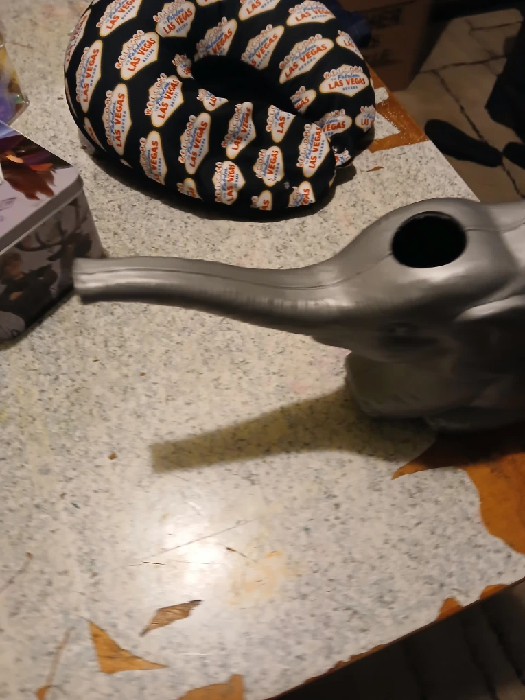 Elephant Watering Can - Gray