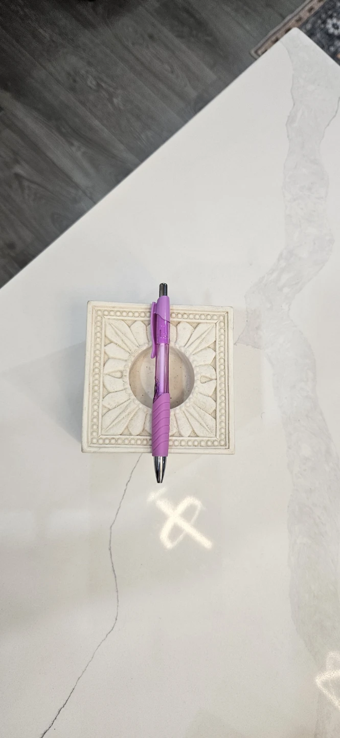 Vintage Carved Stone Candle Holder - photo 3