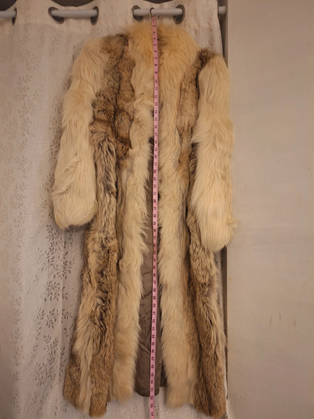 Vintage Real Fox Fur Coat