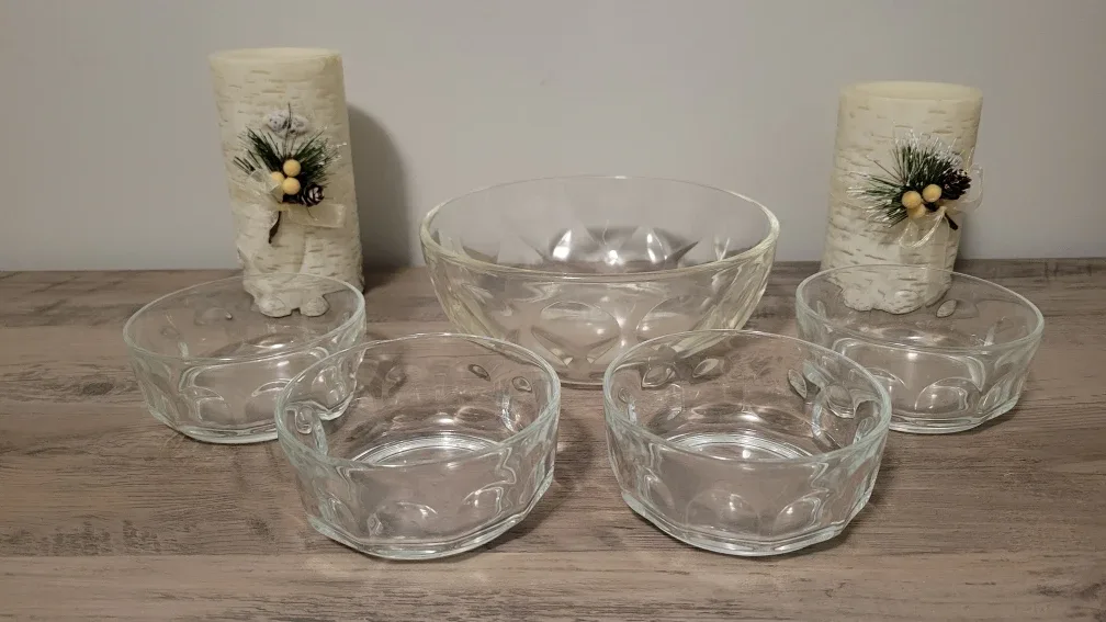 Glass Bowl Set - Cupboard #Cleanout